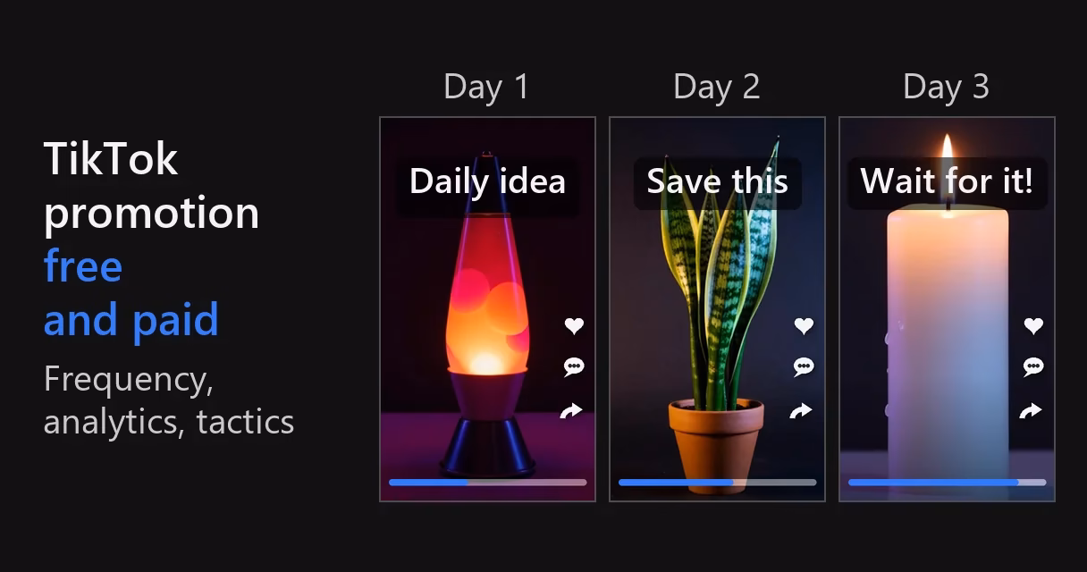 TikTok Promotion: Free Tactics, Posting Frequency and Paid Options